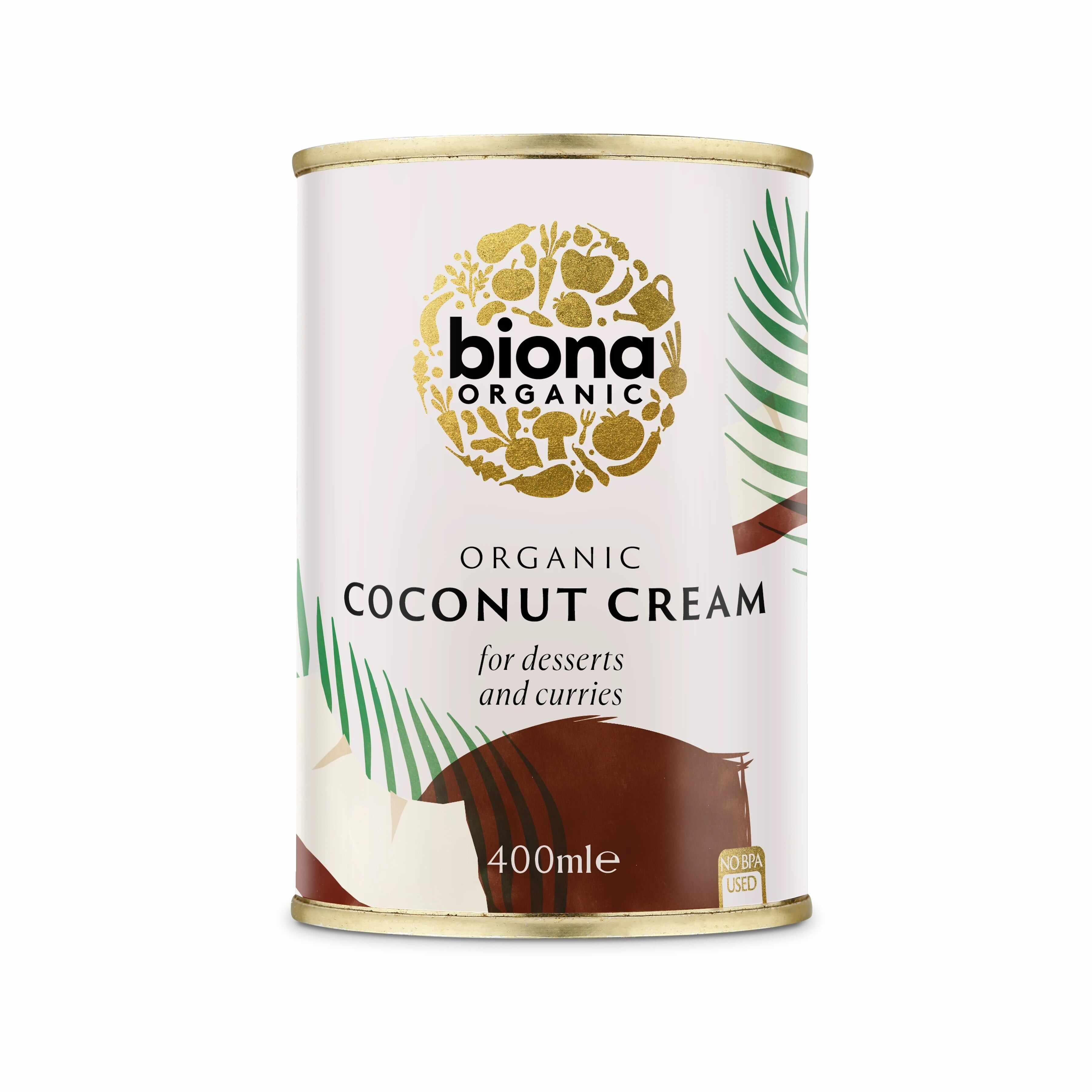 Crema de cocos, eco cutie, 400ml, biona