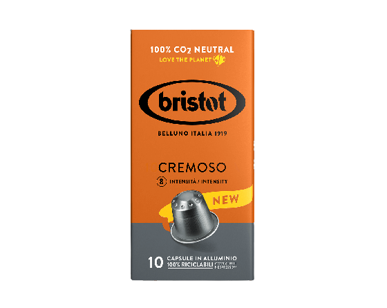 Bristot Cremoso 10 capsule compatibile Nespresso