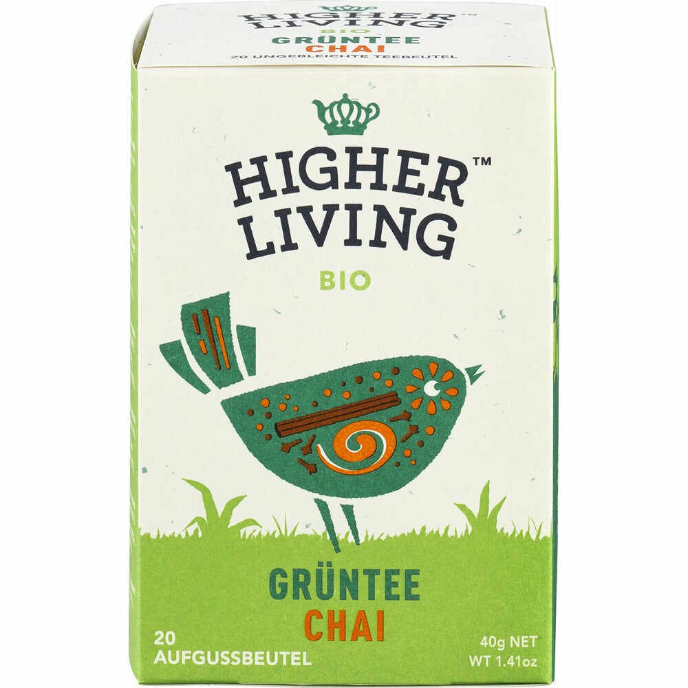 Ceai verde chai, 40g, higher living
