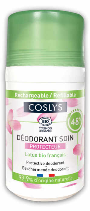 Deodorant BIO protector cu parfum de flori de lotus Coslys