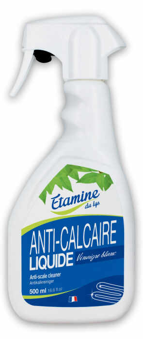 Detergent anticalcar pentru inox, cupru, alama, crom, fara parfum Etamine