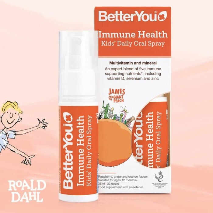 Immune Health Kids Oral Spray, 25ml, BetterYou