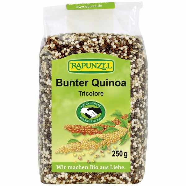 Quinoa colorata bio, 250g, rapunzel