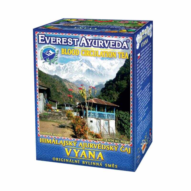 Ceai ayurvedic circulatia sangelui - VYANA - 100g Everest Ayurveda