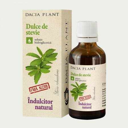 Dulce de stevia - indulcitor natural 50ml - Dacia Plant