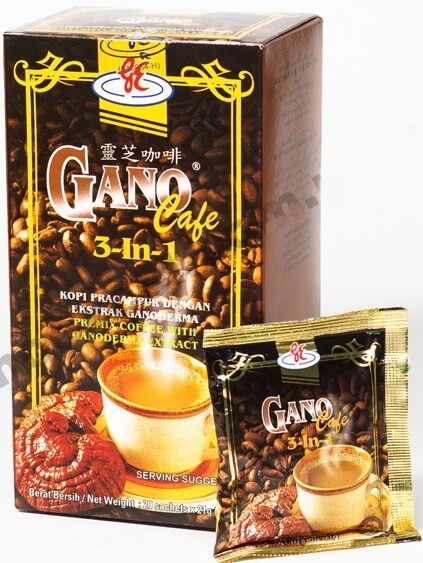 GanoCafe 3 in 1 - cafea instant 3 in 1 cu ganoderma - 20pl/cutie - GANO EXCEL