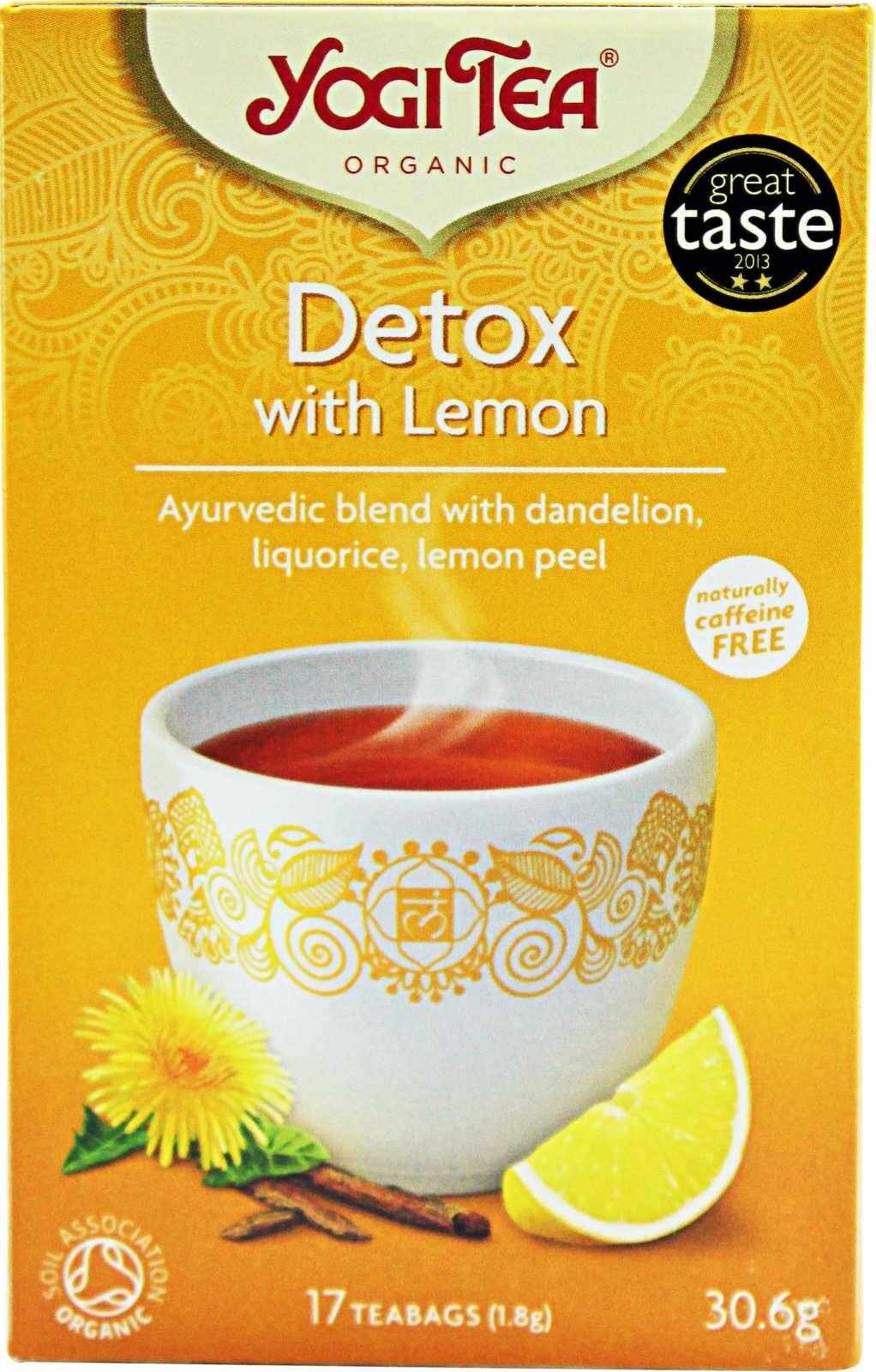Ceai DETOXIFIANT CU LAMAIE 17pl ECO-BIO - Yogi Tea