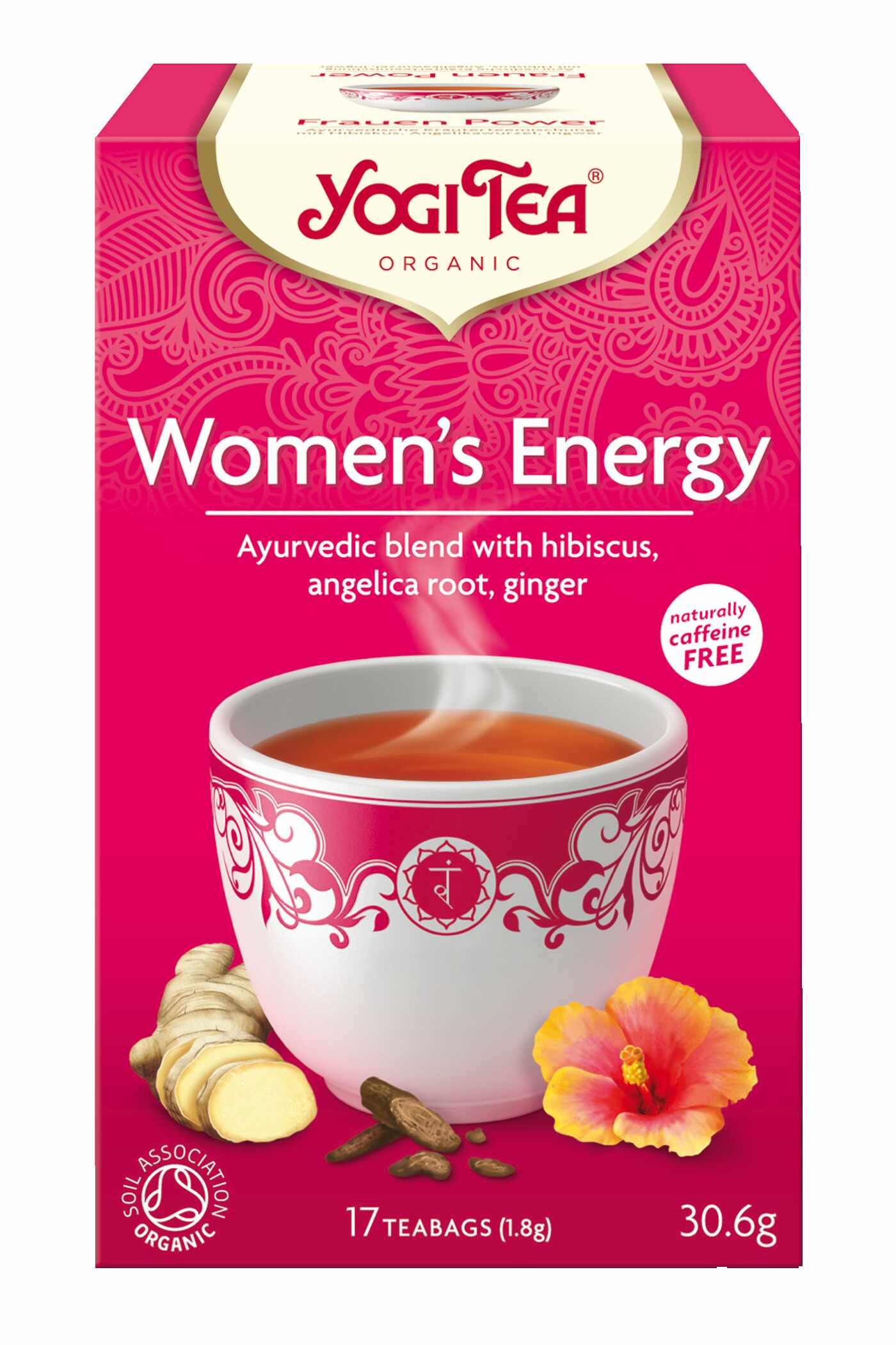 CEAI ENERGIE PENTRU FEMEI 17pl ECO-BIO - Yogi Tea