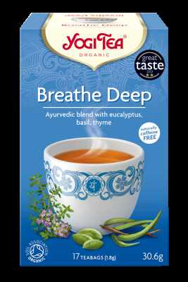CEAI RESPIRATIE PROFUNDA 17pl ECO-BIO - Yogi Tea