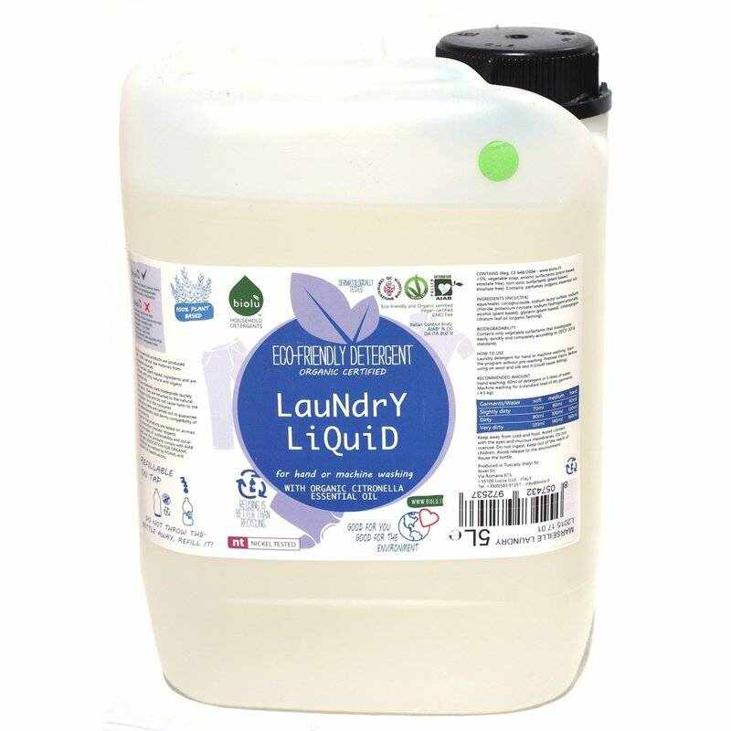 Detergent Eco LiCHId Rufe Albe Si Colorate Lamaie 5l - BIOLU