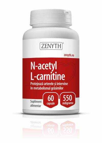 N-Acetyl L-Carnitine 550mg 60cps - Zenyth