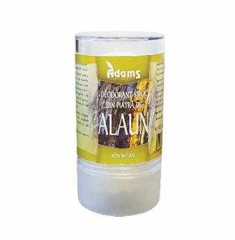 Piatra de alaun 120g - deodorant natural - Adams