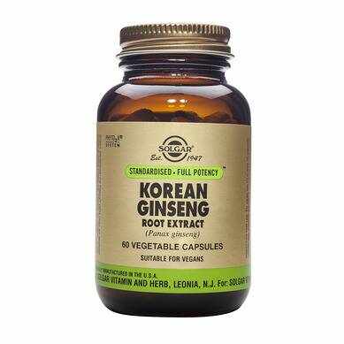 Korean Ginseng Root Extract 60cps - SOLGAR