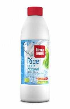 Lapte de orez natural bio (flacon) 1l - Lima