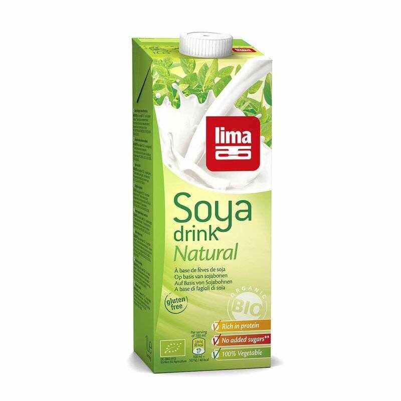Lapte de soia bio 1l - Lima