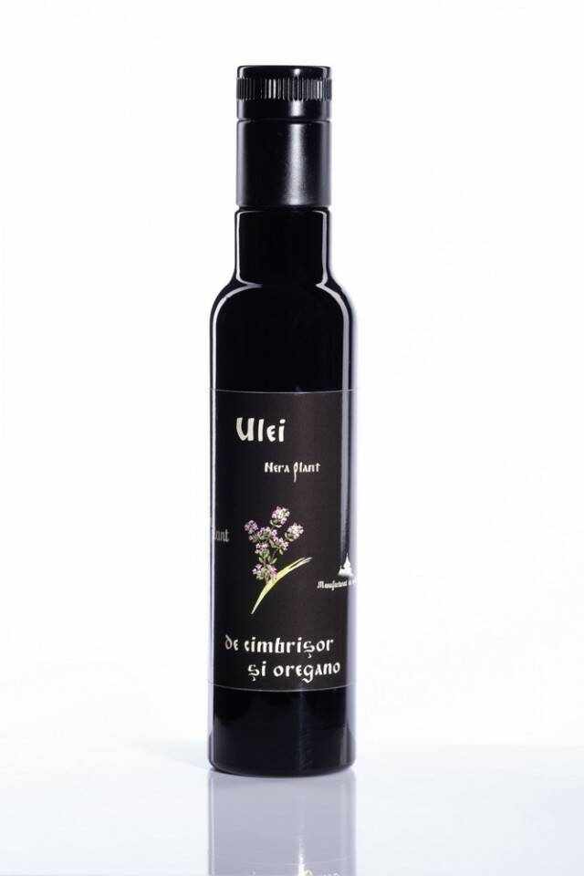 Ulei de cimbrisor si oregano (cu ulei de floarea soarelui) 250ml - Nera Plant
