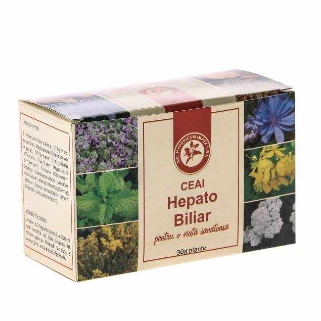 Ceai Hepato Biliar 30g - Hypericum