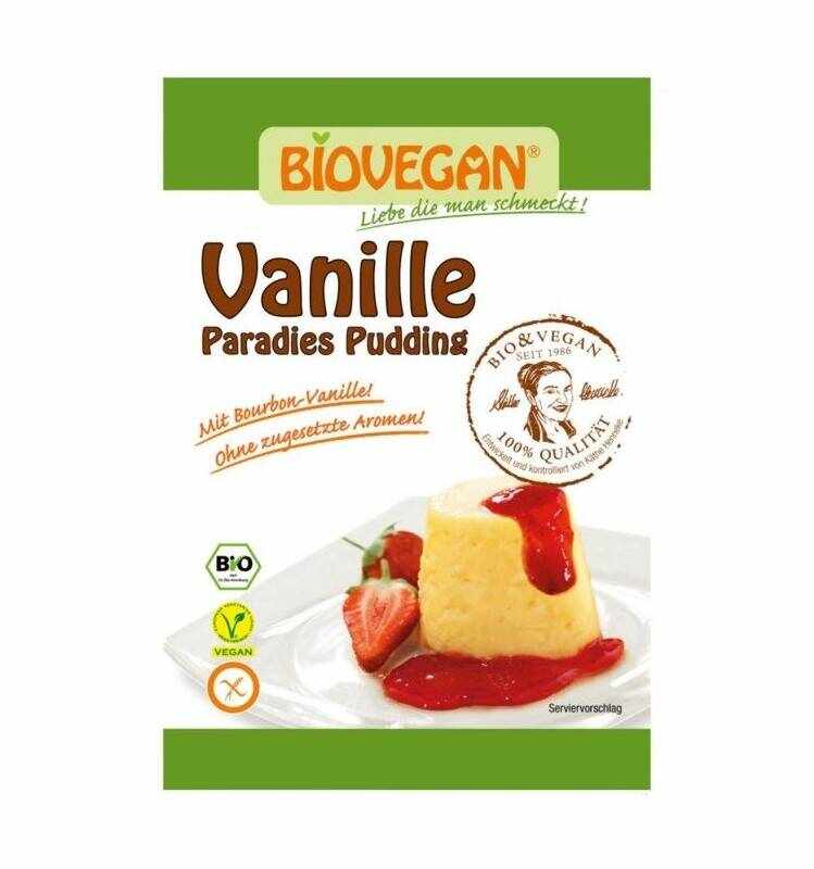 Budinca de vanilie bio 31g - Biovegan