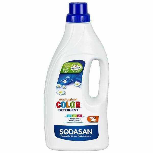 Detergent ecologic lichid pentru rufe albe si colorate 1.5L - SODASAN