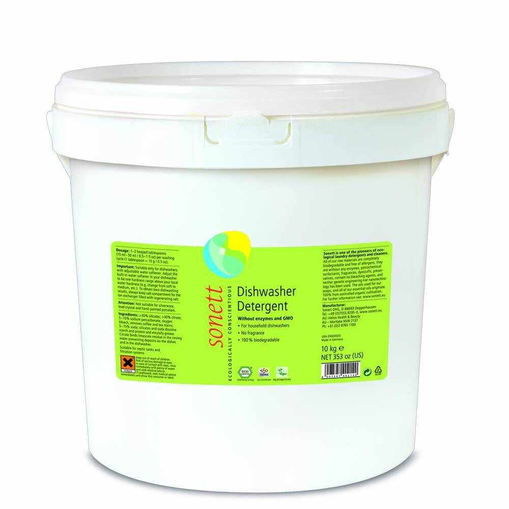 Detergent ecologic praf pt. masina de spalat vase 10kg - Sonett