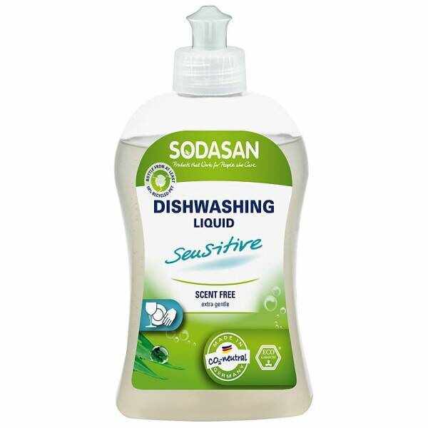 Detergent lichid ecologic pentru vase sensitiv 500ml - SODASAN