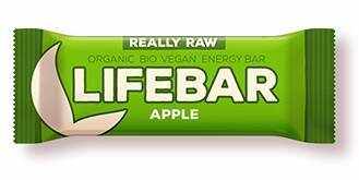Baton cu mere raw eco-bio 47g - Lifebar