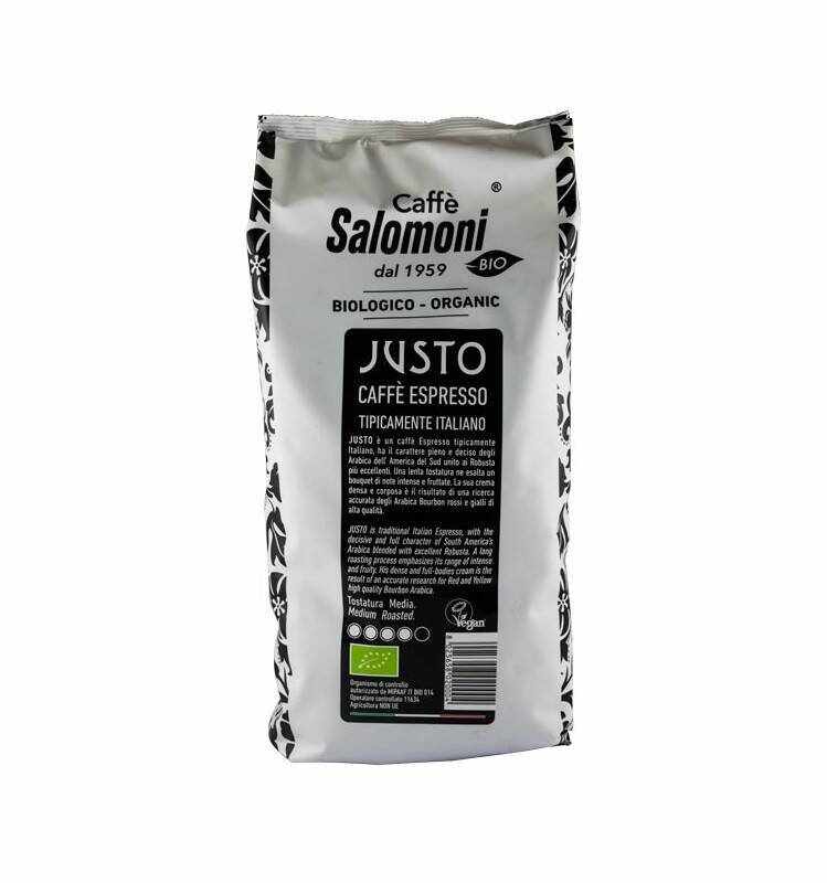Cafea boabe Italian Espresso - eco-bio 1kg - Caffe Salomoni