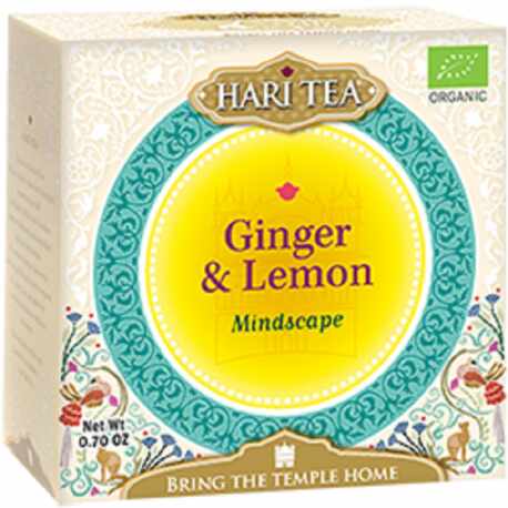 Ceai premium - Mindscape - ghimbir si lamaie eco-bio 10dz - Hari Tea