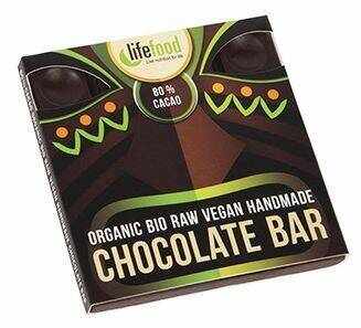 Ciocolata cu 80% cacao raw eco-bio 35g - Lifefood