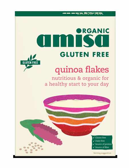 Fulgi de quinoa eco-bio 400g - Amisa