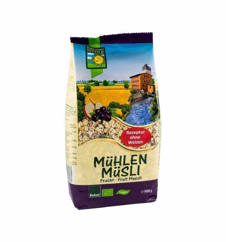 Musli cu fructe - eco-bio 500g - Bohlsener Muhle