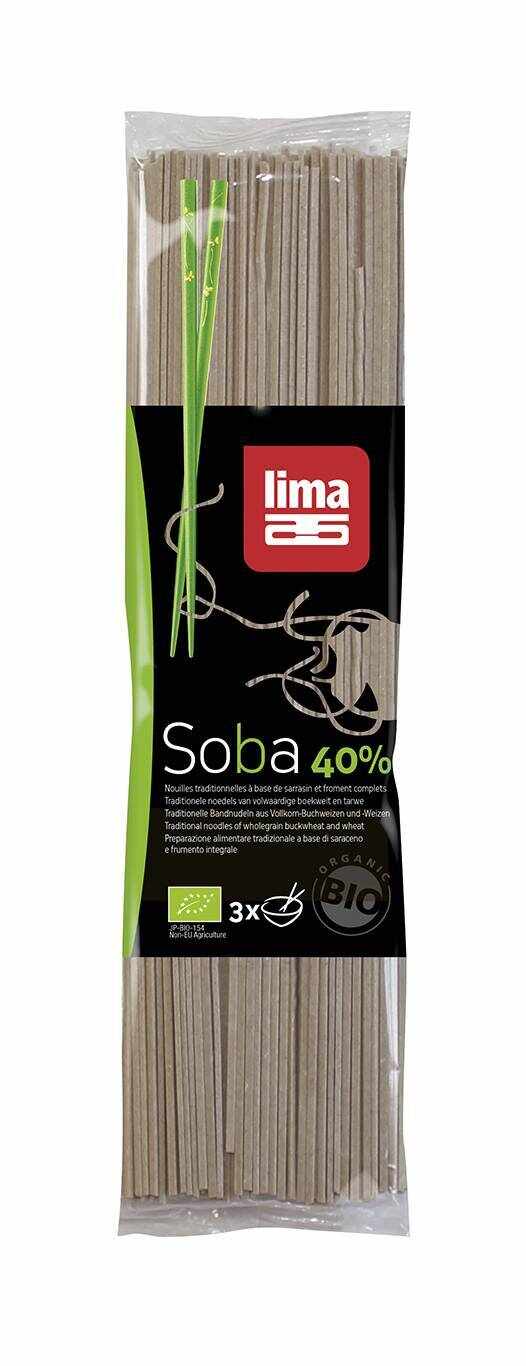 Taitei japonezi Soba 40% eco-bio 250g - Lima