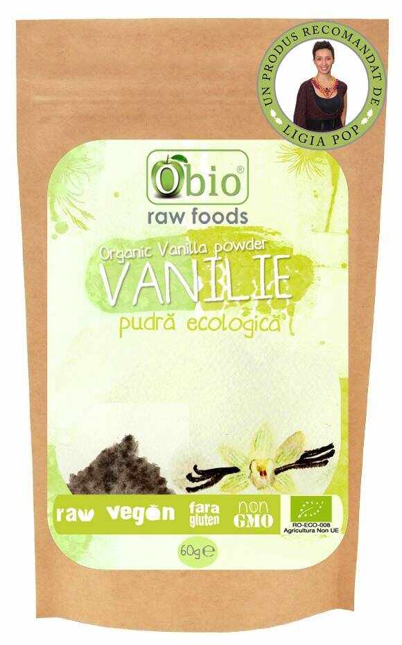 Vanilie pudra raw eco-bio 60g - Obio