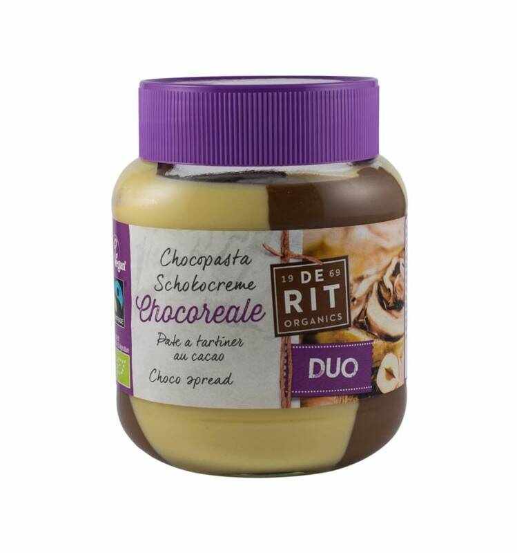 Chocoreale, crema de ciocolata DUO - eco-bio 350g - De Rit