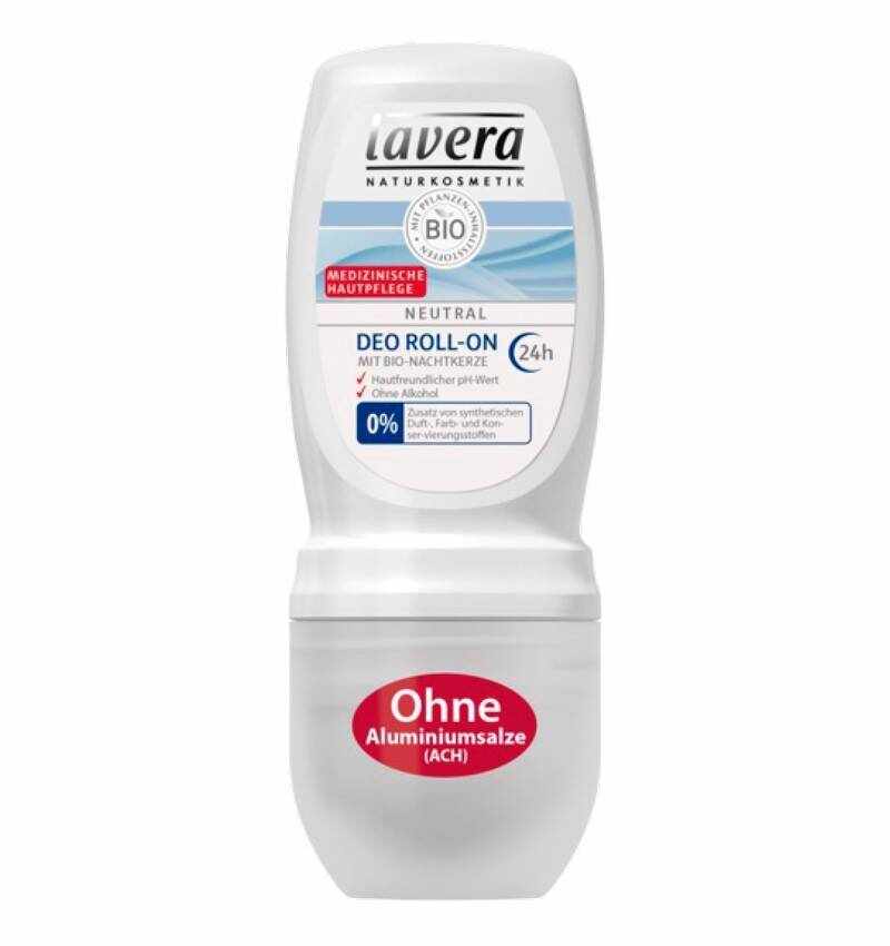 Deodorant Roll-on pentru piele sensibila sau iritata, 50ml - Lavera