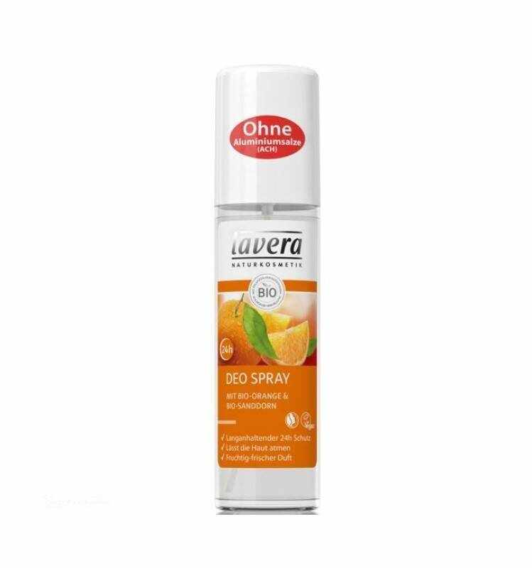 Deodorant spray 24h Orange Feeling, 75ml - Lavera