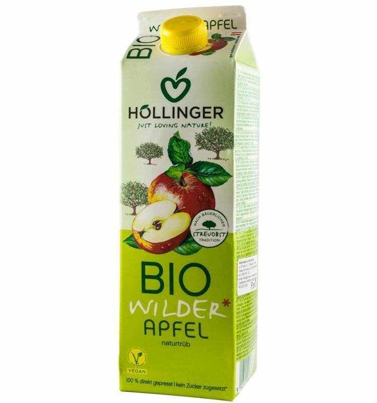 Nectar de mere salbatice - eco-bio 1l - Hollinger