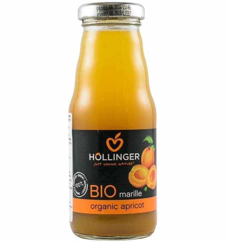 Suc din caise - eco-bio 200ml - Hollinger