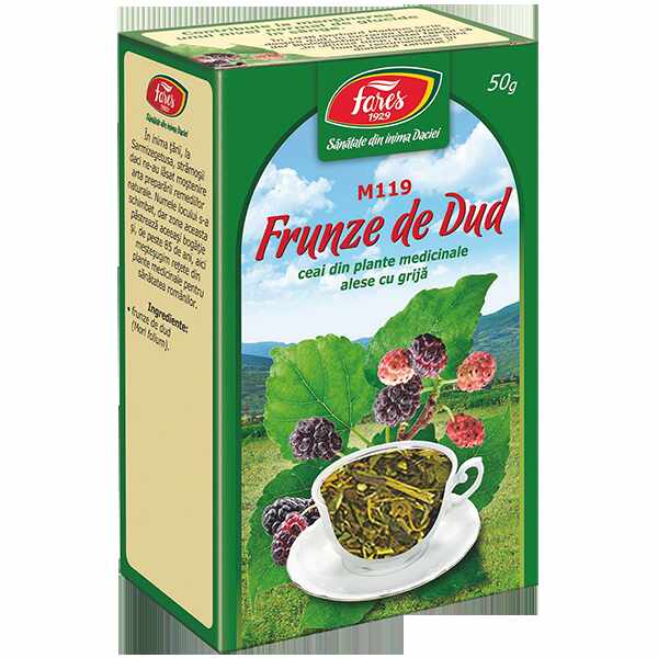 Ceai Dud - frunze - 50g - Fares