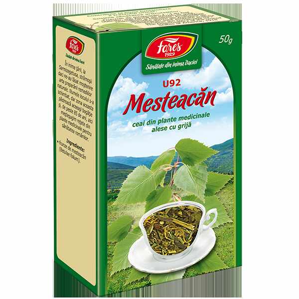 Ceai Mesteacan - frunze - U92 - 50g - Fares