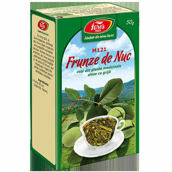 Ceai Nuc - frunze - M121 - 50g - Fares