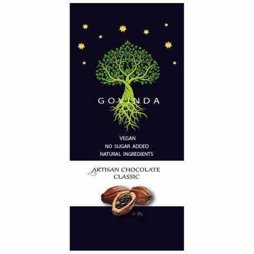Ciocolata clasica - artizanala 100g - GOVINDA