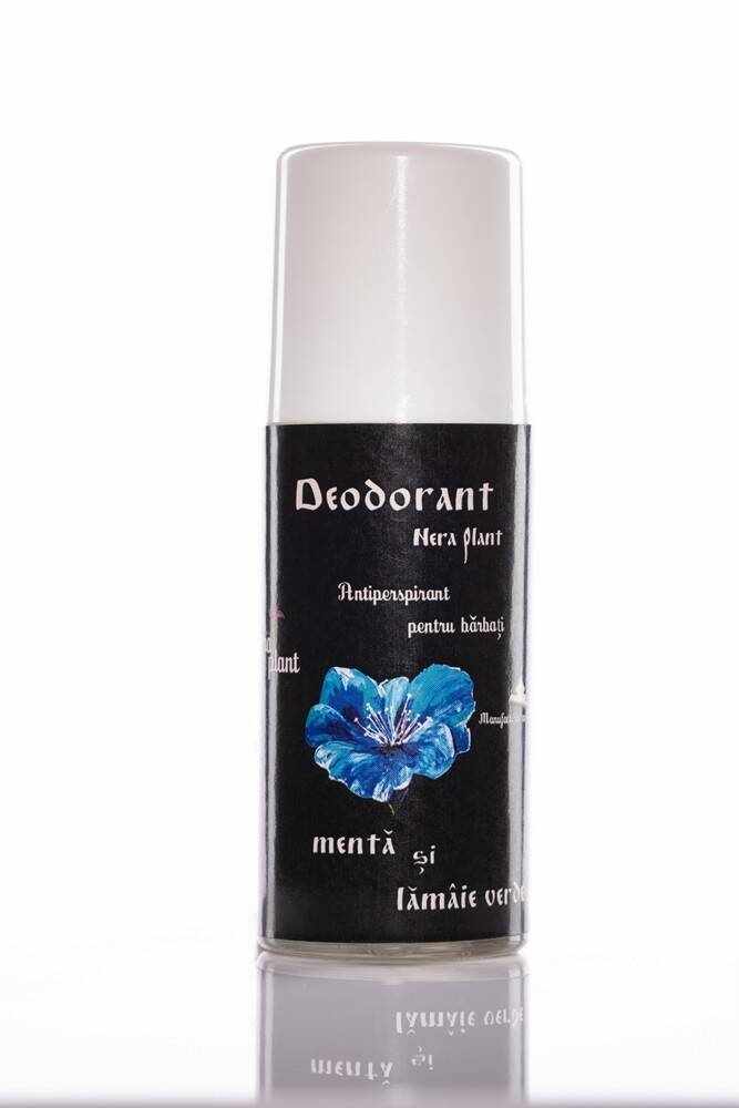 Deodorant natural cu menta si lamaie verde - barbati - 50ml - Nera Plant