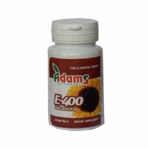 Vitamina E de sinteza 400UI – 30cps - ADAMS