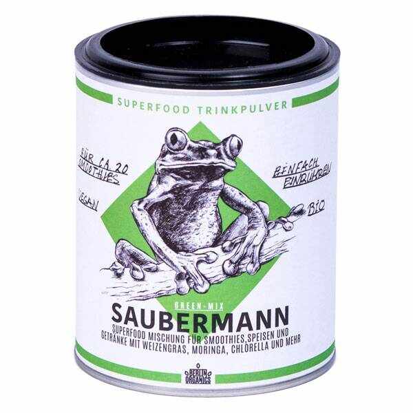 GREEN MIX SAUBERMANN BIO SUPERFOOD 100g, Berlin Organics