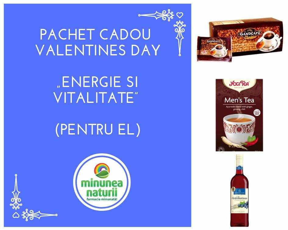 Pachet cadou Valentines Day „Energie si vitalitate” (pentru el)