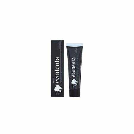 Pasta de dinti neagra pentru albire cu carbune activ - 100ml - Ecodenta