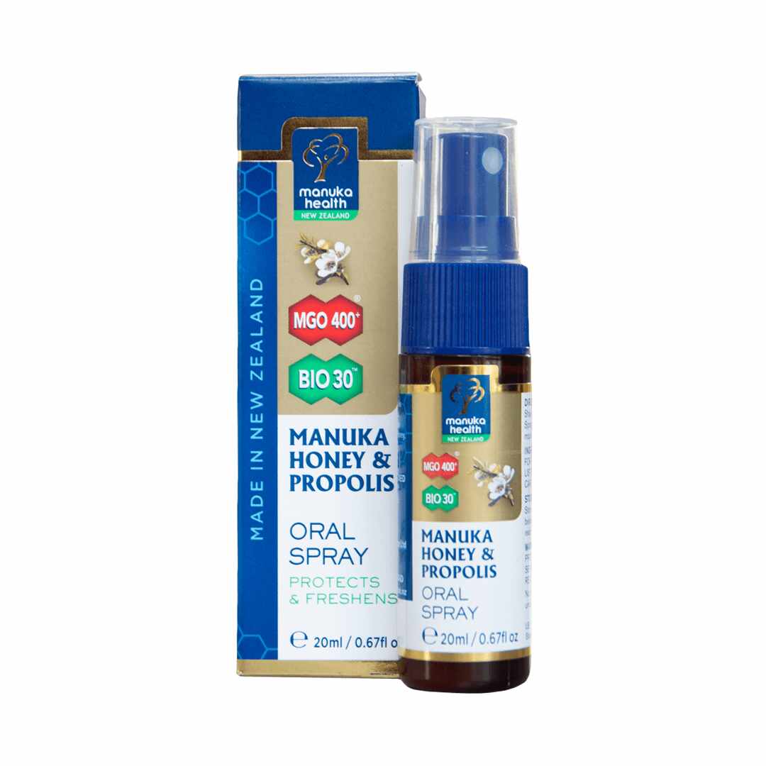 Spray oral cu Miere de Manuka si Propolis - 20ml - Manuka Health NZ