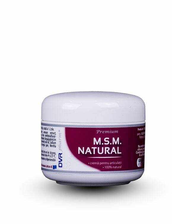 MSM Natural crema, 75ml, DVR Pharm