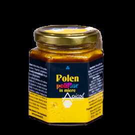 Polen poliflor in miere 25%, 225g, Apicolscience